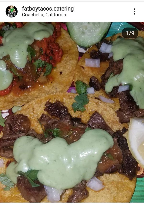 Fatboytacos & Catering Street Tacos, Caterer, Carne Asada Tacos